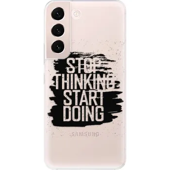 Odolné silikonové pouzdro iSaprio - Start Doing - black - Samsung Galaxy S22 5G