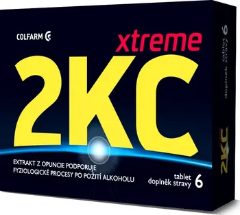 Přírodní produkt COLFARM SA 2KC Xtreme 6 tbl.