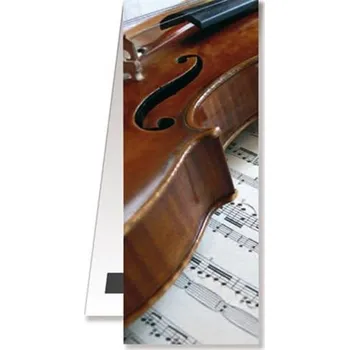 Doplněk ke knize Vienna World Záložka do knihy magnetická - housle a noty