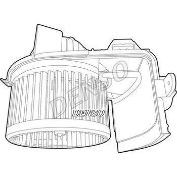 Ventilátor topení a klimatizace DENSO DEA23004