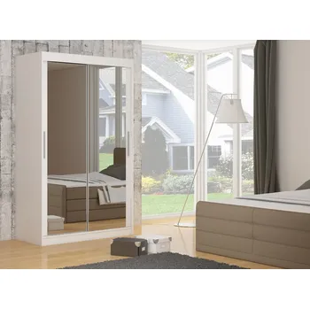 Šatní skříň ArtAdrk Šatní skříň ETTORE | 180 cm Barva: Bílá