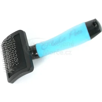 O´Lala pets s.r.o. Kartáč s gelovou rukojetí drátkový s kuličkami S