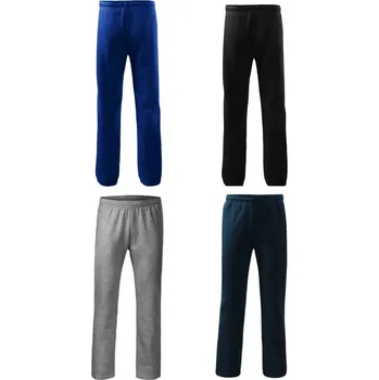 Malfini Comfort 607 pánské tepláky XL Tmavě šedý melír 6071216