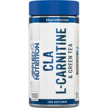 Spalovač tuku Applied Nutrition CLA L-Carnitine & Green Tea 100 tbl.