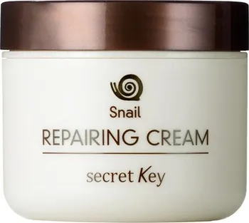 Pleťový krém Secret Key Snail Repairing Cream hydratační a regenerační pleťový krém se šnečím extraktem 50 g