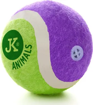 Hračka pro psa JK Animals Tenisový míč 4 cm fialový/zelený