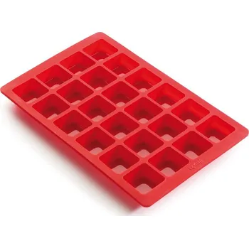Forma na pečení Recenze Lékué Silikonová forma mini brownies 24 ks červená