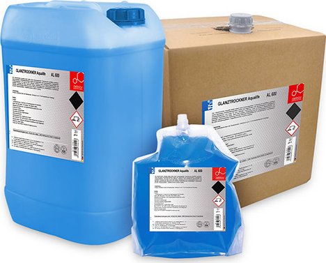 Dr. Stöcker Glanztrockner AQUALIFE – AL600 – sušící vosk AQUALIFE pro mycí linky