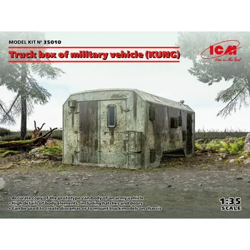 Plastikový model 1:35 Truck Box of Military Vehicle (KUNG)