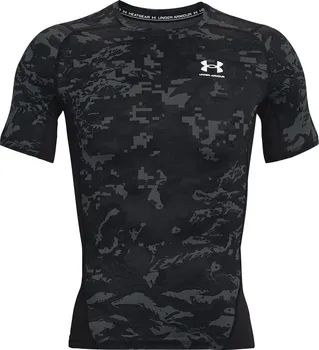 Pánské tričko Under Armour HeatGear Armour Camo Comp SS 1361519-001 S