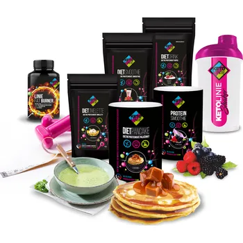 Keto dieta Ketolinie Dietní proteinový balíček A3 14 dní / 32 porcí