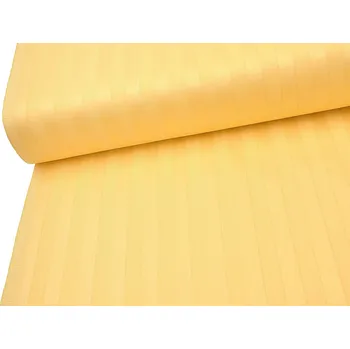 Mirtex Látka ATLAS GRADEL 170/255 Pomerančová žlutá 20mm hotelový pruh šíře 145cm Ceník: METRÁŽ: od 1 metrů