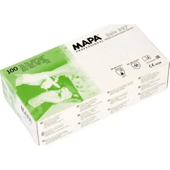 Pracovní rukavice MAPA SOLO 997 / Jednorázové rukavice M