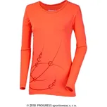 PROGRESS SONJA bambus triko dámské, lososová Barva: lososová, Velikost: XL