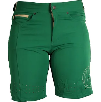 Cyklistické kalhoty Dámské Cyklokraťasy HAVEN Amazon dark green/beige Velikost: M