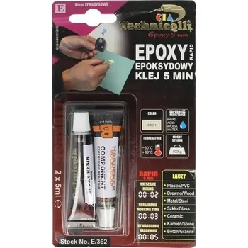 Průmyslové lepidlo Univerzální epoxidové lepidlo Technicqll E-362 2x5ml