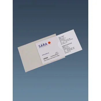 Stojan na vizitku Samolepící kapsa na vizitku BCP