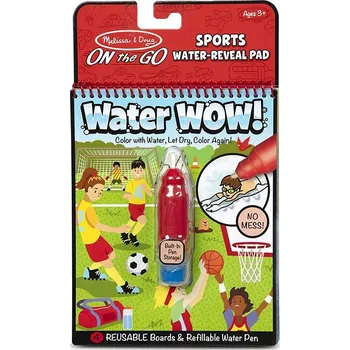 omalovánky Melissa & Doug Water WOW - Kouzlení vodou - SPORTY