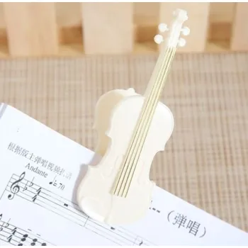 Klip - housle (bílé)