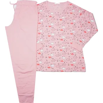 Dámské pyžamo DÁMSKÉ PYŽAMO sv.růžové Valerie DK2036