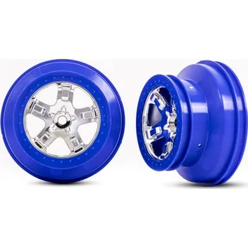 RC vybavení Traxaxs disk 2.2/3.0" SCT chromovaný/modrý (2)