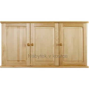 Komoda Vrchní kuchyňská skřínka 3dveřová plná DEJ46 Barevné provedení: Ořech