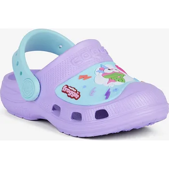 Dívčí sandály Dívčí sandály COQUI MAXI Lt. Lila/Lt. Mint Hero 21/22