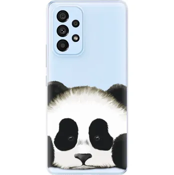 Pouzdro na mobilní telefon Odolné silikonové pouzdro iSaprio - Sad Panda - Samsung Galaxy A53 5G