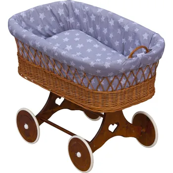 Scarlett Proutěný košík na miminko 85 x 60 x 100 cm