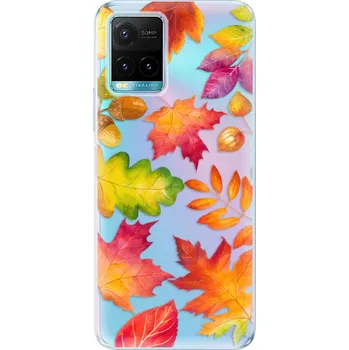Pouzdro na mobilní telefon Silikonové pouzdro iSaprio - Vivo Y21 / Y21s / Y33s - Autumn Leaves 01 (Odolný silikonový kryt, obal, pouzdro iSaprio - Vivo Y21 / Y21s / Y33s - Autumn Leaves 01 - skvělá ochrana a pružnost, stylový UV potisk, lehkost, tiskne se v České republice)