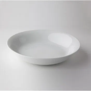 Talíř Dětský talíř hluboký porcelán bílý KUBA 19cm