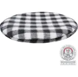 Trixie Hřejivý polštářek k nahřátí v mikrovlnné troubě, 26cm, černá/bílá-káro