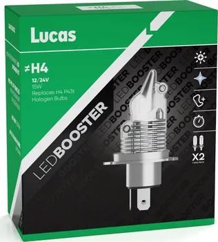 Autožárovka Lucas LED Booster H4 12/24V 15W