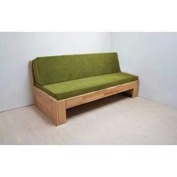 Postel BMB Postel Tandem PLUS bez područek - masivní buk Moření: jabloň, Provedení: rovné, Rozměr: 90/170 x 200 cm