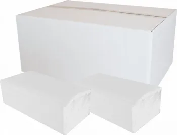 Papírový ručník Almus Zik-Zak papírové ručníky bílé 3000 ks