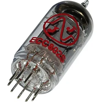 Elektronka BTB Vertrieb ECC 802 s = E 82 CC elektronka dvojitá trioda 250 V 10.5 mA Pólů: 9 Typ patice: Noval Množství 1 ks