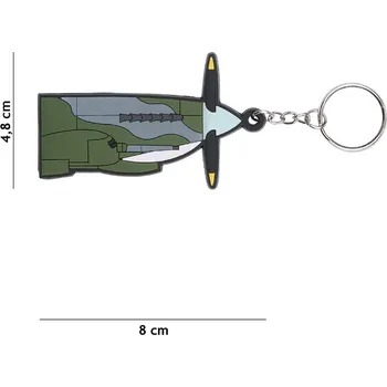 Klíčenka Fostex Bombardér Spitfire - olivová