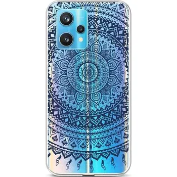 Pouzdro na mobilní telefon Kryt Realme 9 Pro+ silikon Navy Mandala (obal neboli pouzdro na Realme 9 Pro+)