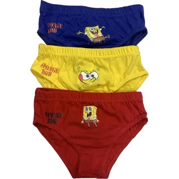 Chlapecké spodní prádlo Eplus Chlapecké spodní prádlo - Spongebob mix 3 ks Velikost - děti: 98/104