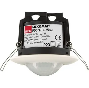 Zabezpečovací technika B.E.G. Pohybový detektor PD3N-1C Micro LUXOMAT 92184