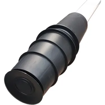 Cox komínek koaxiální přes stěnu DN 60/100, černý