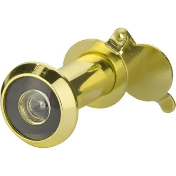 Dveřní kukátko DEMA Kukátko na dveře, leštěná mosaz