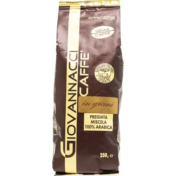 Káva Zrnková 100% Arabica, Giovannacci Kvalitní zrnková káva Arabica