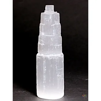 Drahý kámen Magieprirody.cz Selenitová věž 15 cm - přírodní kámen #ZB92