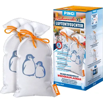 Pohlcovač vlhkosti Pohlcovač vlhkosti a pachu Pingi 2x 500 g