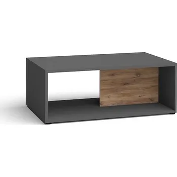 Konferenční stolek Konferenční stolek MILANES grafit mat / dub flagstaff DOPRODEJ*