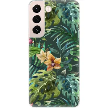Pouzdro na mobilní telefon Odolné silikonové pouzdro iSaprio - Tropical Green 02 - Samsung Galaxy S22+ 5G