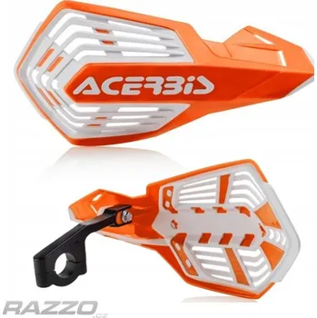 Motocyklový chránič Kryty rukou na motokros Acerbis X-FUTURE Vented Handguards Orange White