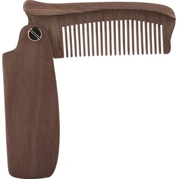 Péče o vousy Skládací hřeben na vousy Miranda Wooden