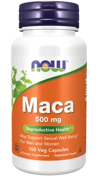 Přírodní produkt Now Foods Maca 500 mg 100 cps.